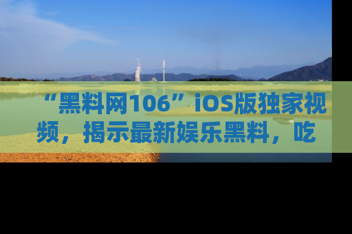 “黑料网106”iOS版独家视频,揭示最新娱乐黑料,吃瓜不停!