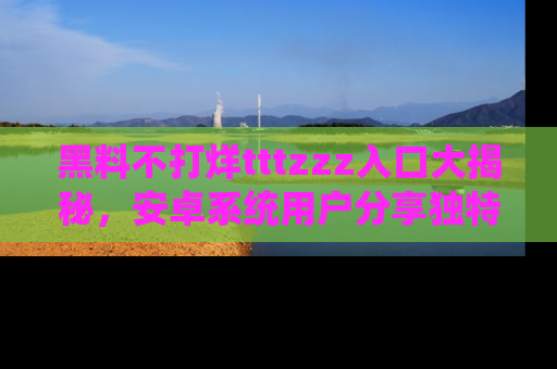黑料不打烊tttzzz入口大揭秘，安卓系统用户分享独特的获取方式！