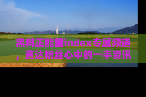 黑料正能量index专属频道，直达粉丝心中的一手资讯！