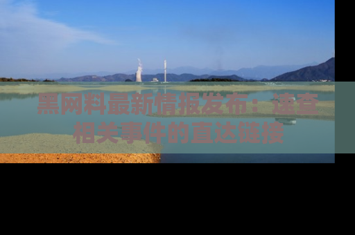 黑网料最新情报发布：速查相关事件的直达链接