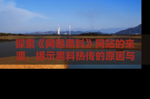 探索《网曝黑料》网站的来源，揭示黑料热传的原因与影响